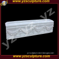 Garden white marble stone Flowerpot Box